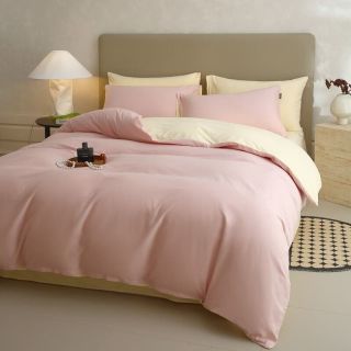 兰芮 A类60支全棉磨毛加厚保暖长绒棉四件套 200*230cm