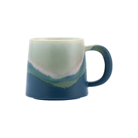 故宫文化 印象·千里江山马克杯 杯子水杯陶瓷杯咖啡杯300ml礼盒装 故宫博物院文创