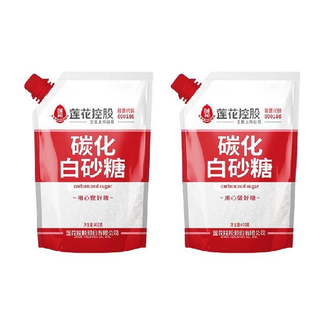 莲花 碳化白砂糖 400g*2袋