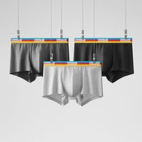 百亿补贴：蕉内 男士平角内裤套装 BU301S 3条装