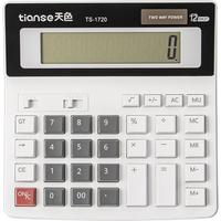 Tianse 天色 TS-1720 台式机计算器 白色