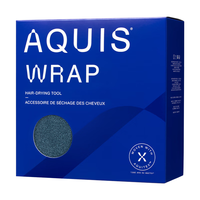 AQUIS美国黑科技纤维wrap干发帽女速干包头巾吸水速干浴帽天青蓝 全新 Wrap™️干发帽-天青蓝 1条