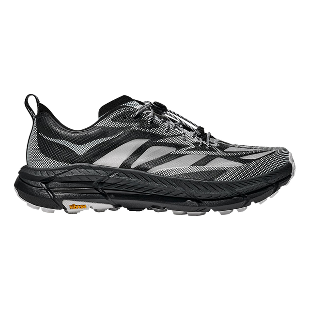 HOKA ONE ONE男女款冬季运动鞋MAFATE SPEED 4 LITE户外 黑色/白色-反光快速系带款 42