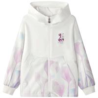 FILA 女中大童(130-170)梭织外套女童简约舒适宽松百搭上衣