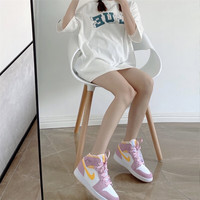 NIKE Air Jordan 1 Mid GS 女款篮球鞋 DC9517-600