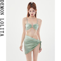 Demon lolita A02 比基尼三件套泳衣