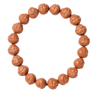 盘道 文玩手串 凤眼龙眼精选天然尼泊尔菩提子高密度原籽单圈手串佛珠 【进阶级】凤眼菩提