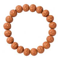 盘道 文玩手串 凤眼龙眼精选天然尼泊尔菩提子高密度原籽单圈手串佛珠 【毕业级】龙眼菩提18mm