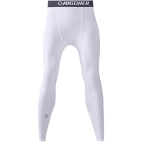 准者加绒压缩套装新款男篮球训练跑步健身保护肌肉透气速干压缩衣裤 纯正黑【加绒】