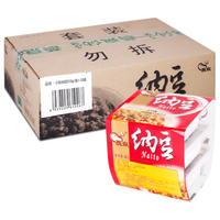 燕京纳豆 燕京国产小粒纳豆 激酶发酵菌健康轻食代餐50g*18盒 解冻即食低脂低卡