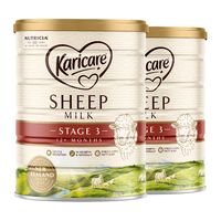 【直营】新西兰进口可瑞康Karicare婴幼儿配方牛奶粉3段 900g*2罐