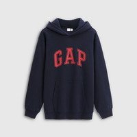 Gap 抓绒宽松连帽卫衣  海军蓝 （多款任选）
