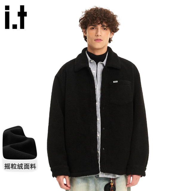 fingercroxx it 男女同款摇粒绒外套 2032秋冬季厚款翻领夹克