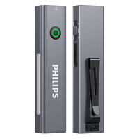 飞利浦（PHILIPS）手电筒强光手电磁吸紫光灯鉴定家用小型激光笔户外照明应急灯6257