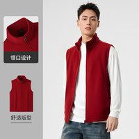 班尼路 男女同款布绒马甲 9825309M011