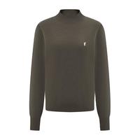 POLOWALK 女士羊毛杉秋冬针织半高领内搭毛衣