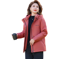 鸭鸭(YAYA)三合一羽绒服女2025冬季户外可拆卸内胆一衣三穿外套QC 棕红色 L