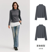 森马 女士长袖T恤 10-9724101001