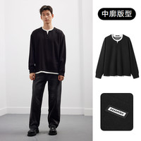 GXG 男士假两件卫衣 G25D313137