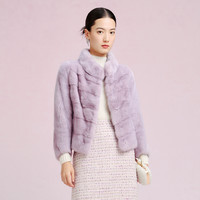 LA KORADIOR 女士水貂毛裘皮外套 RS01014M1