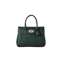 Mulberry 玛珀利 Bayswater系列 女士手提包 HH6601/213A100 经典绿 大号