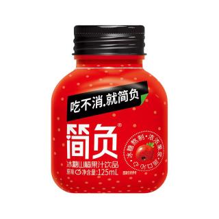 简负 冰糖山楂果汁饮品 125ml*6瓶