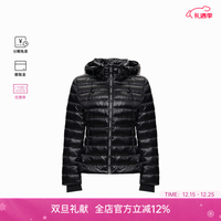 PINKO 女士短款秋冬保暖抗寒日常通勤羽绒服外套 黑色 S