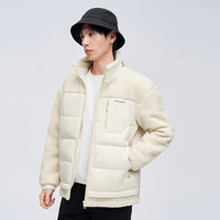 波司登 冬季短款立领羽绒服 奶香米7182 M 165/88A