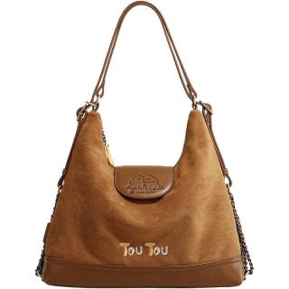 toutou 「经典返场」TOUTOU线条小狗联名大容量啵啵托特包可单双肩包