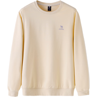 CAMEL 骆驼 男女圆领长袖套头卫衣