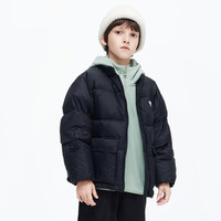 little MO&Co.两件套三穿蓄热 童装男童女童摇粒绒羽绒服外套马甲 黑色 155 155/72