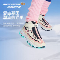 Skechers斯凯奇儿童秋冬加绒保暖棉鞋靴女童运动休闲大棉鞋303952L
