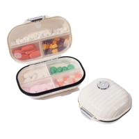 乐扣乐扣塑料便携式分装小药盒一周七天每日三餐随身迷你盒格药丸品早中晚 大药盒21格（7天便携装）