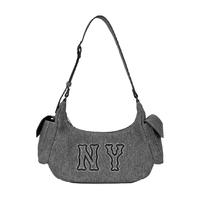 MLB 单肩包男女字母款运动包时尚休闲包潮流手提包通勤包腋下包