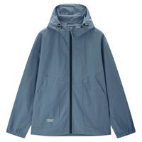 GIORDANO/佐丹奴 字母印花破骨大口袋连帽梭织男士夹克