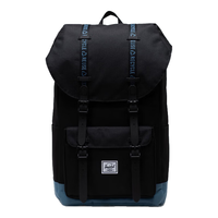 Herschel Little America 赫行 25L双肩包 经典黑色/澎湃蓝