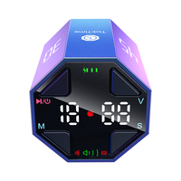 绿巨能 翻转计时器倒计时儿童学习时间管理自律器办公运动厨房定时器闹钟考试可视化时间小方圣诞