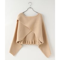 LOWRYS FARM 女士褶边短款针织两件套 590618