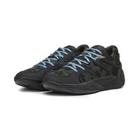 PUMA TRC Blaze Court 中性篮球鞋撞色蓝绿