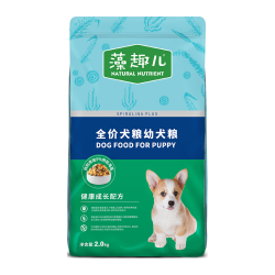 藻趣儿 狗粮 全价通用肉松犬粮全肉松海苔款 肉松粮|幼犬2kg