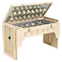 艾灸盒木制大号全身通用随身灸家用温灸箱腹腰背部盒子器具