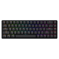 艾泰克 ATK ATK68 68键 有线机械键盘 黑色 第二代佳达隆磁轴 RGB