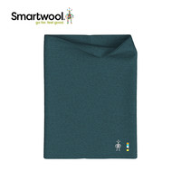 Smartwool100%美利奴羊毛脖套户外骑行面罩双面佩戴保暖围脖7071 均码 日暮蓝杂色