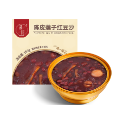 滋时 陈皮莲子红豆沙 165g*12碗 即食早餐八宝粥