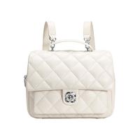 欧时纳华夫双肩包2024设计感山茶花精致通勤大容量小香风旅游背包