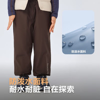 波司登25年秋季羽绒裤鸭绒男女儿童5A抗菌四防面料耐脏轻薄裤子 琥珀棕|7B45 160 /66 约150-160cm45kg