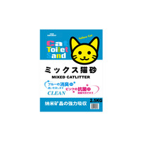 莎美特 混合猫砂除臭4袋近乎无尘猫砂豆腐砂膨润土猫砂2.5kg20斤