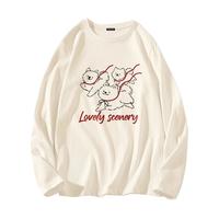 LB真维斯纯棉t恤女2025小个子长袖上衣秋季多巴胺内搭打底衫