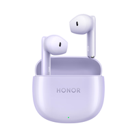 HONOR 荣耀 Earbuds X6 半入耳式真无线动圈降噪蓝牙耳机 紫色
