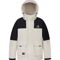 CAMEL骆驼蛟龙Pro工装羽绒服男冬季2025连帽短款加厚保暖外套